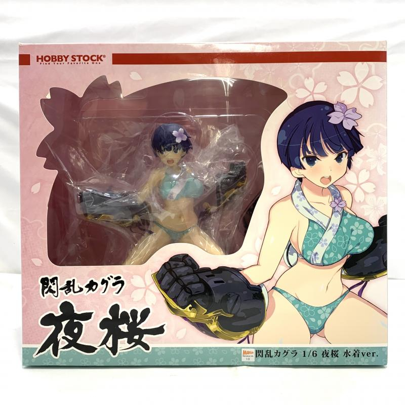 【中古】開封)HOBBY STOCK 閃亂カグラ 1/6 夜桜 水著ver. ホビーストック[240019437123]