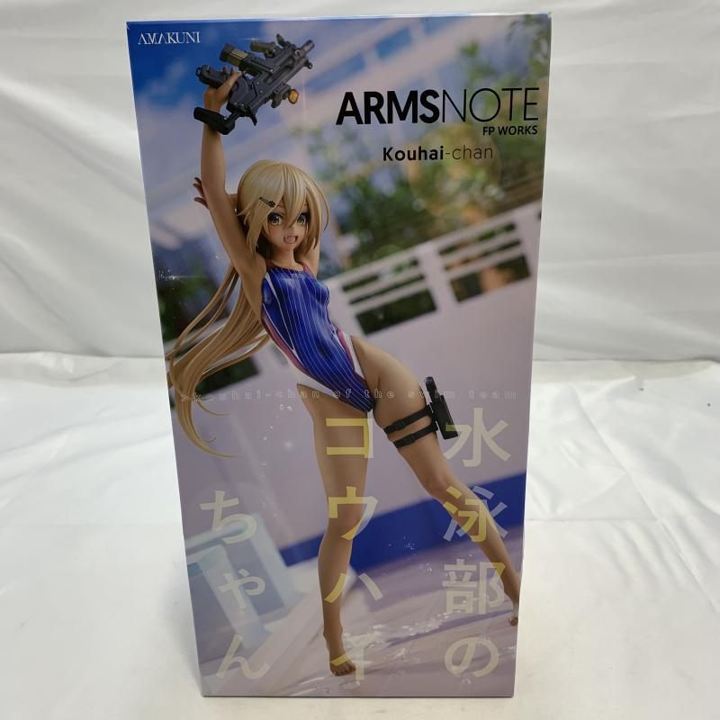 【中古】開封)AMAKUNI ARMSNOTE 水泳部のコウハイちゃん 1/7スケールフィギュア[240019450581]