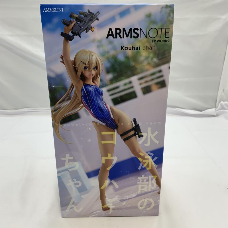 【中古】未開(kāi)封)AMAKUNI ARMS NOTE 水泳部のコウハイちゃん 1/7スケールフィギュア[240019456179]