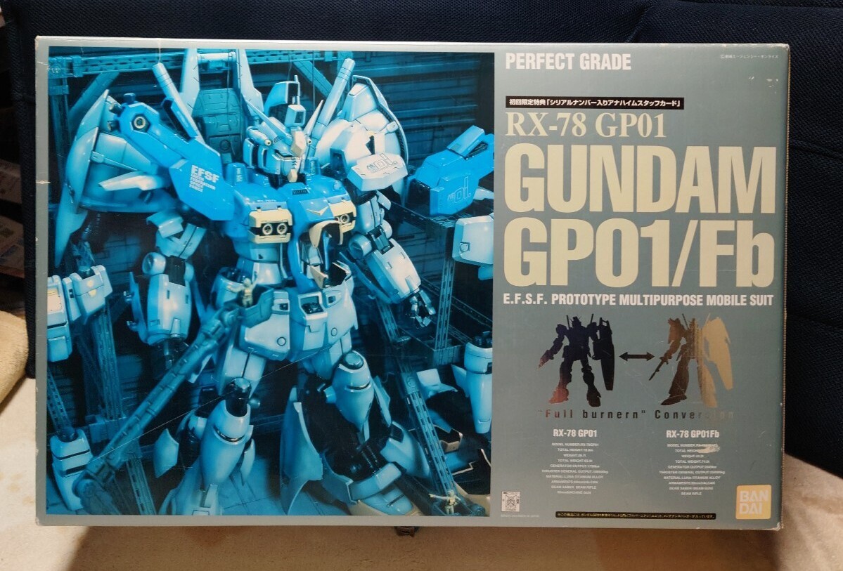 1円スタート PG 1/60 RX-78 GP01/Fb ガンダム試作1号機（機動
