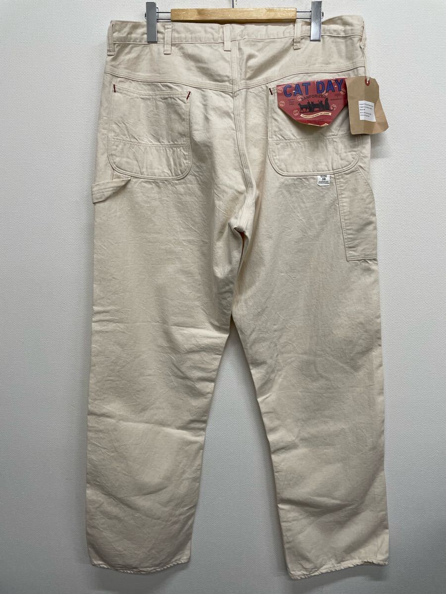  с биркой *[WORKERS]wa- The Cars * painter's pants CAT DAY Painter Pants Denim брюки низ рабочие брюки размер 38 05