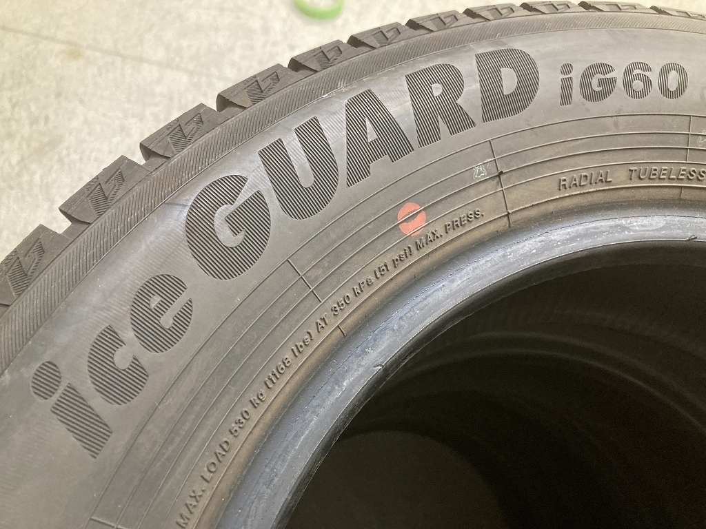  spew groove YOKOHAMA iceGUARD iG60 185/65R14 4 шт. комплект Yokohama Ice Guard (Q1582)