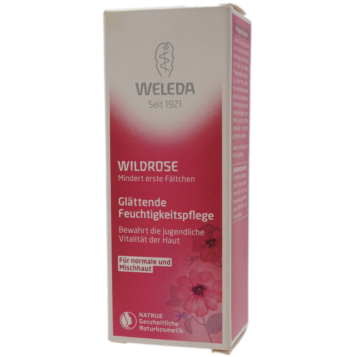 WELEDA ワイルドローズ スムージング モイスチャーケア クリーム 30ml 新品　ヴェレダ ドイツ 100% 天然成分 NATRUE