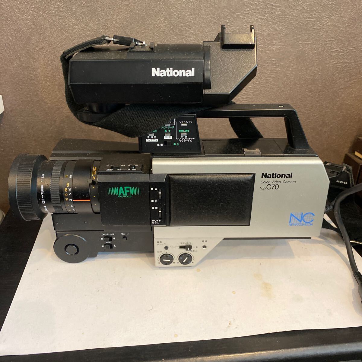 national ナショナル　　VZ-C70 ビデオカメラ　ジャンク品