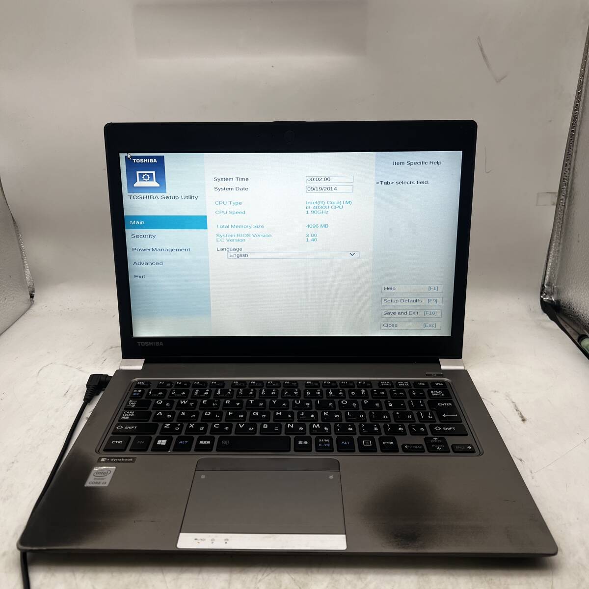 toshiba/R634/M/i3-4030u/13.3インチ/1