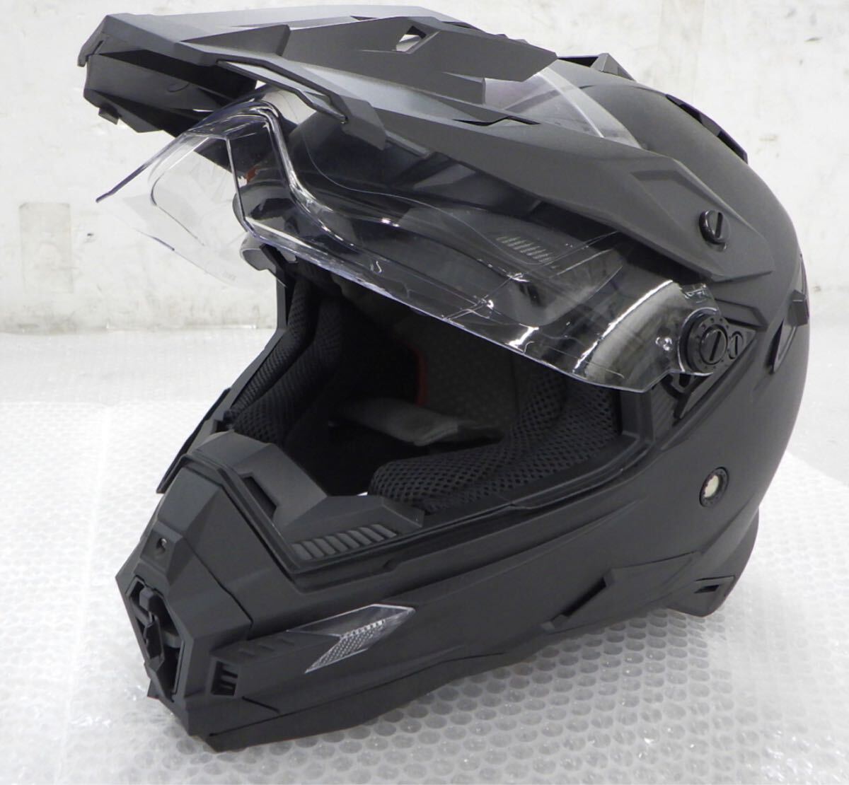 フルフェイス　オフロードヘルメット　ASTON　アストン　No.20 黒　未使用品