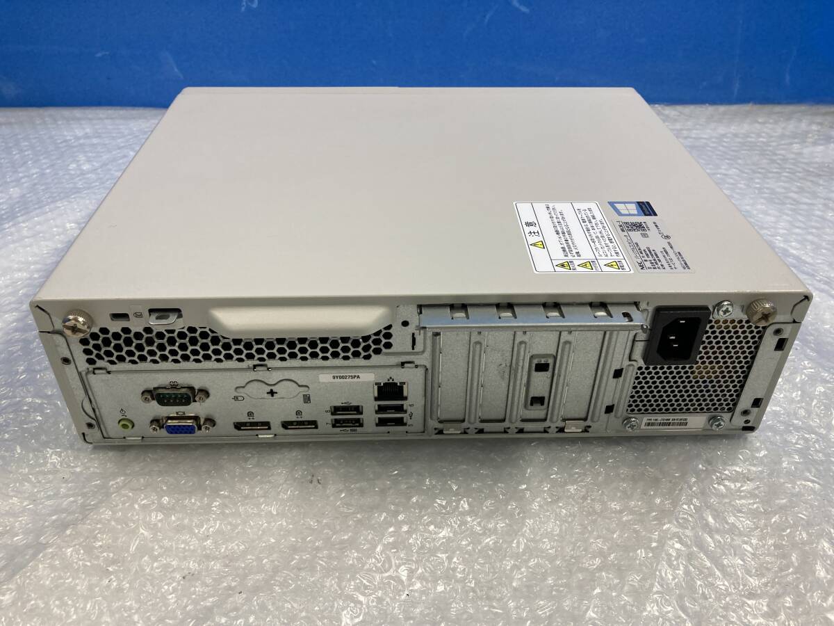i3第9世代 NEC Mate MRL36L-5/i3-9100 3.6GHz/4GB/HDD 500GB/DVDマルチドライブ/Windows 11 中古動作品(DT12)