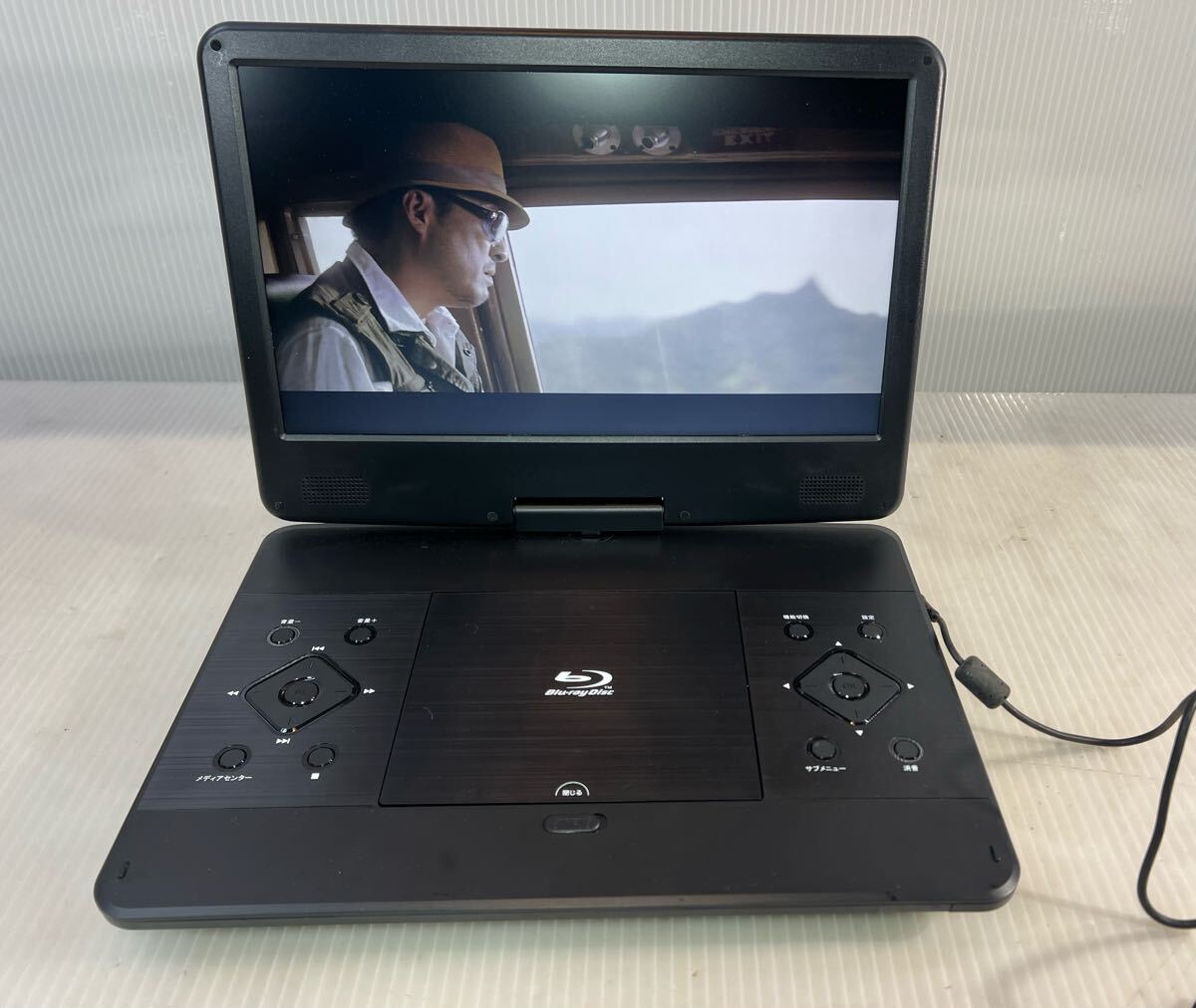 ポータブルブルーレイプレーヤー SU-14PB DC 12V中古品