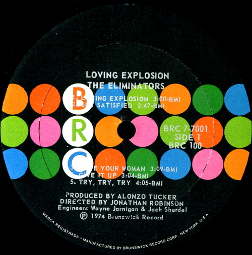 【ＬＰ】 ELIMINATORS 「 LOVING EXPLOSAION 」 ( BRC 77001 )
