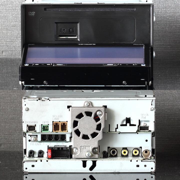 地図2023年10月差分更新 最新オービス カロッツェリア楽ナビ上級モデルAVIC-RZ77 フルセグ/bluetooth 新品アンテナフィルム付きフルセット_画像9