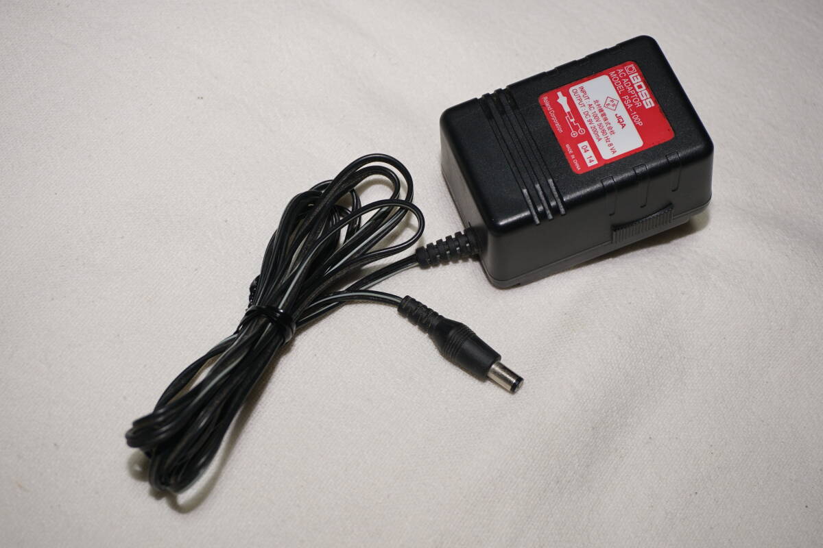 ★ BOSS ボス ★ DC 9V 200mA ACアダプター 【 PSA-100P 】_画像1