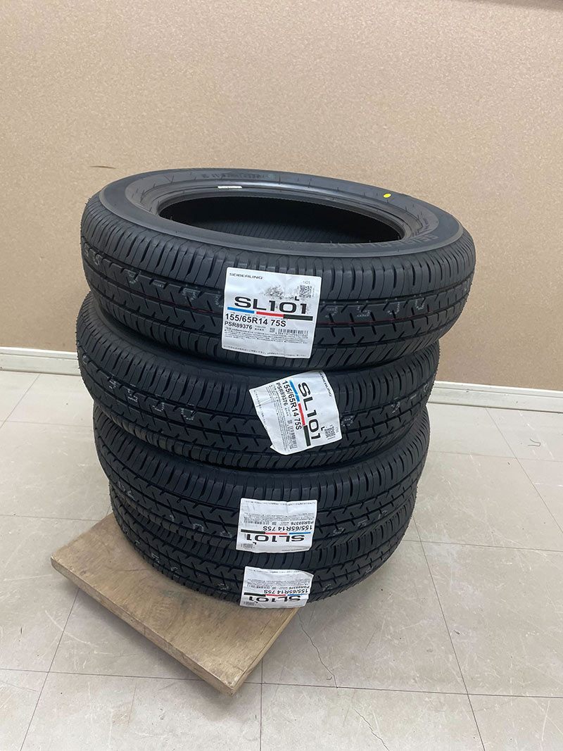 SEIBERLING SL101 155/65R14サマータイヤ　４本セット！ 送料無料 セイバーリング 夏 タイヤ 【4本セット 新品