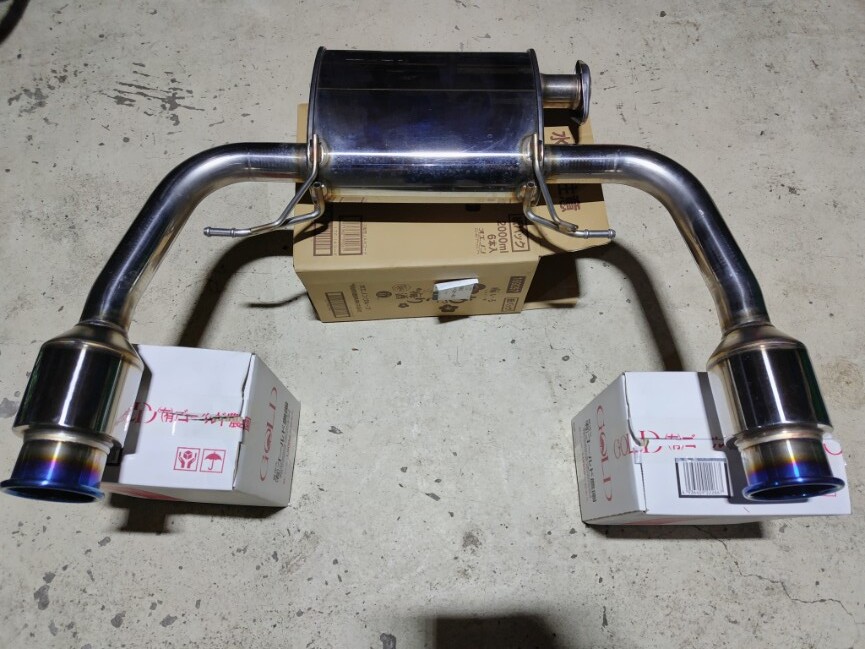 LA400 コペン　FUJITSUBO フジツボ マフラー A-K 750-70922　中古品　條件付き送料無料