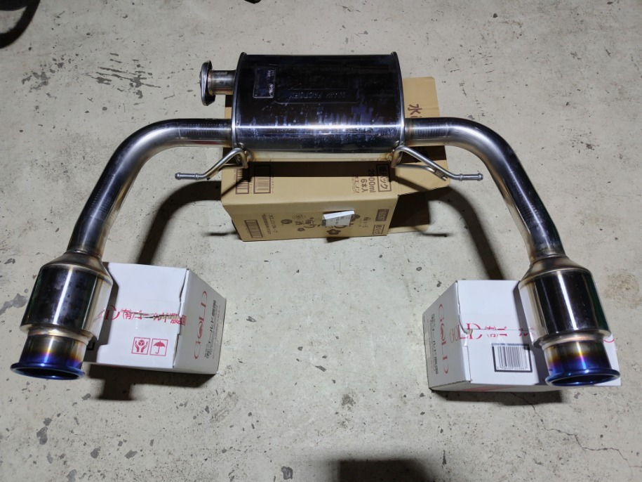 LA400 コペン　FUJITSUBO フジツボ マフラー A-K 750-70922　中古品　條件付き送料無料