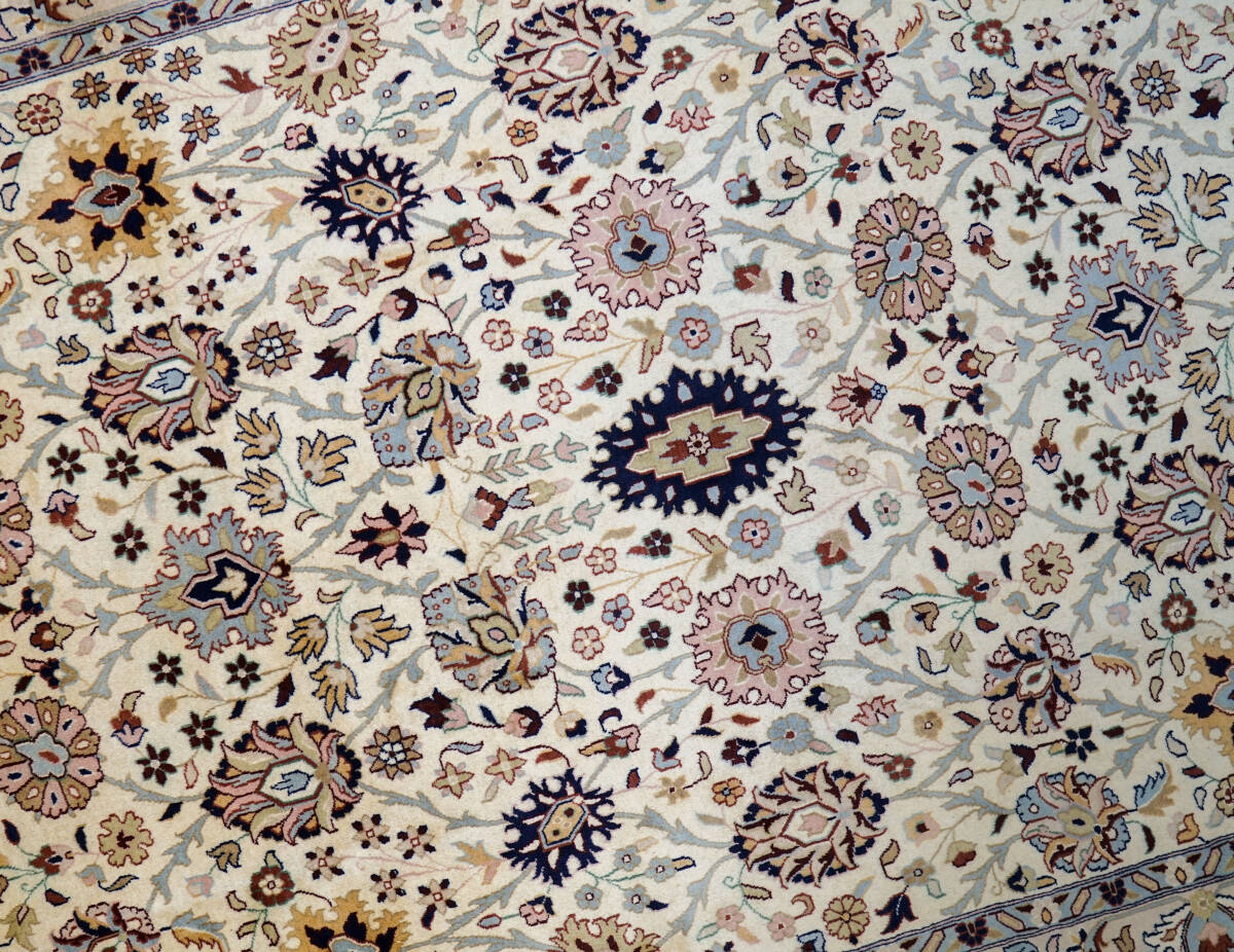 282×181cm パキスタン手織り絨毯 ダブルノット