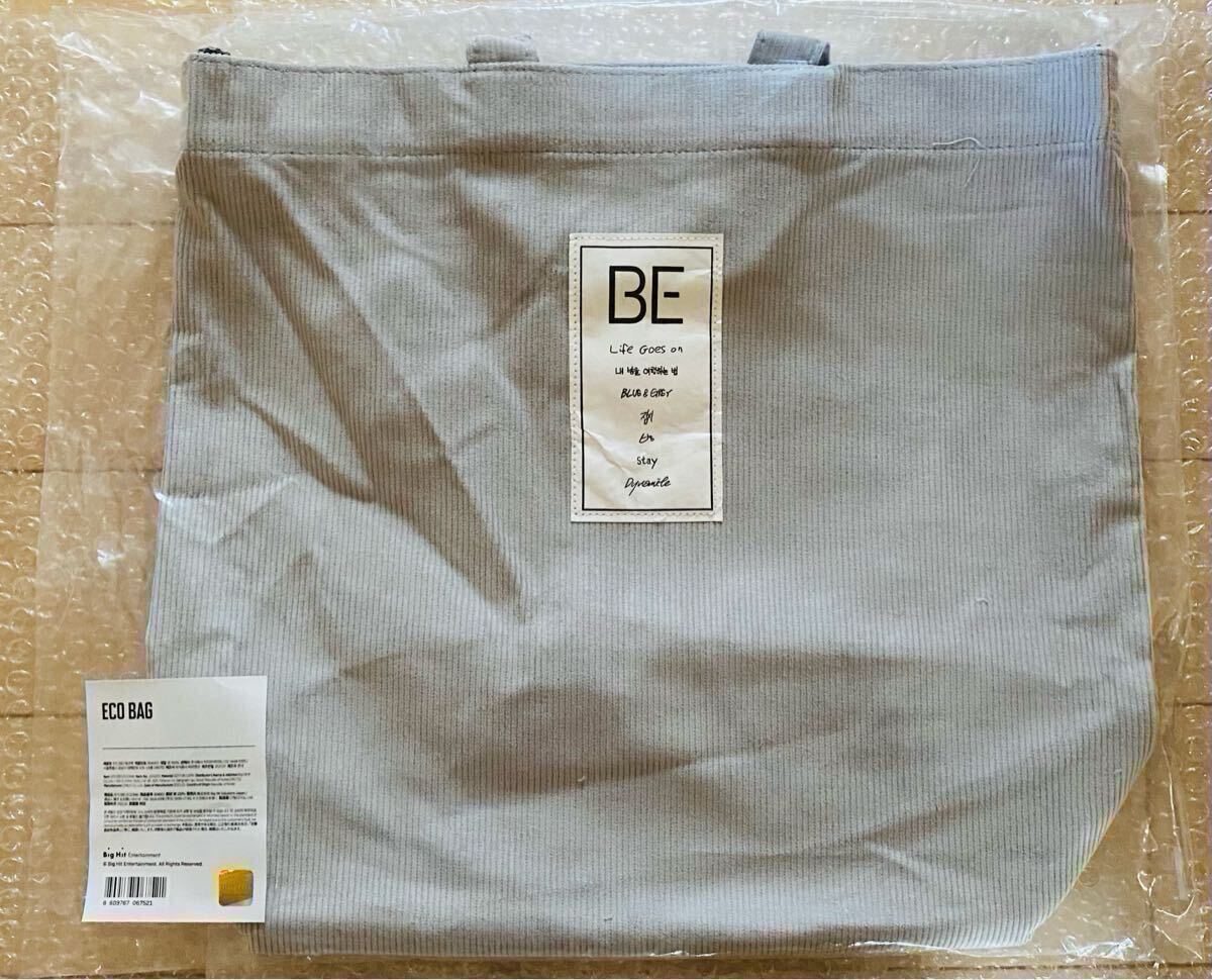 専門ショップ MERCHANDISE OFFICIAL BE BTS ECO 新品未使用 エコバッグ BAG アイドルグッズ