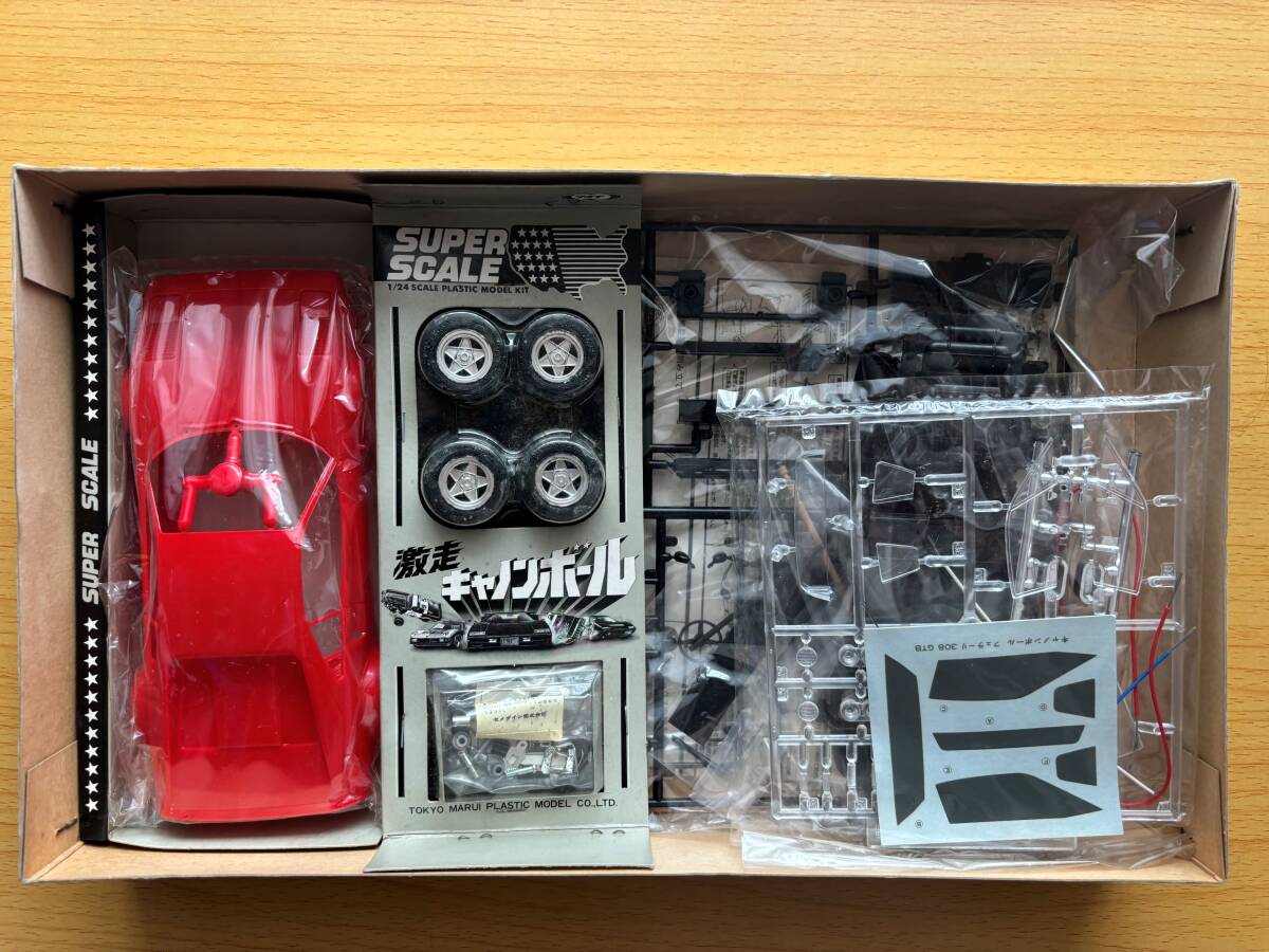 マルイ 1/24 フェラーリ308GTB 激走キャノンボール / ハイテクニカル