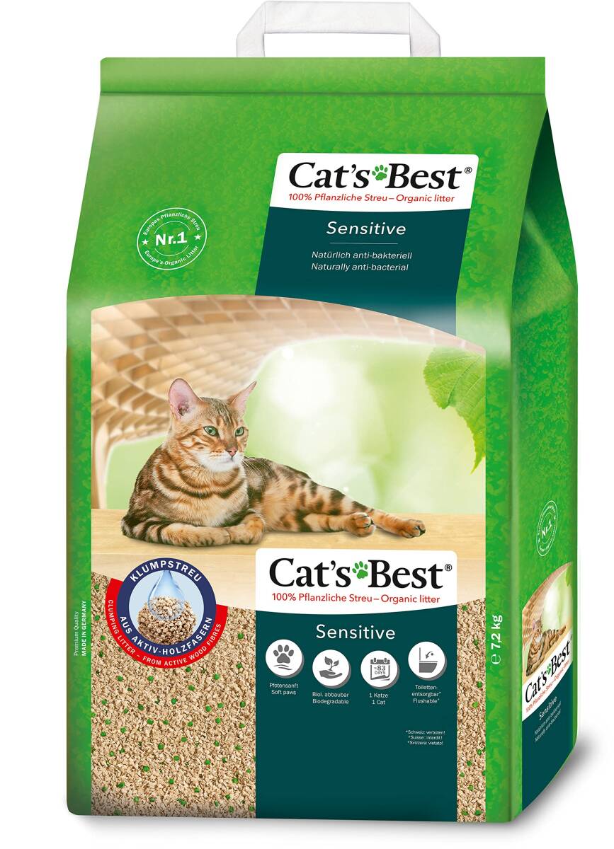 Cat's Best キャッツベスト センシティブ 20L 貓砂