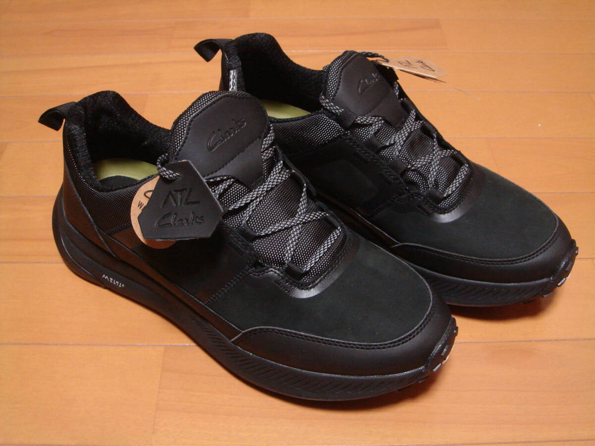  Clarks（クラークス） ATLTrailLaceWP / ATLトレイルレースウォータープルーフ （ブラックヌバック）ウォータープルーフ スニーカー_画像2