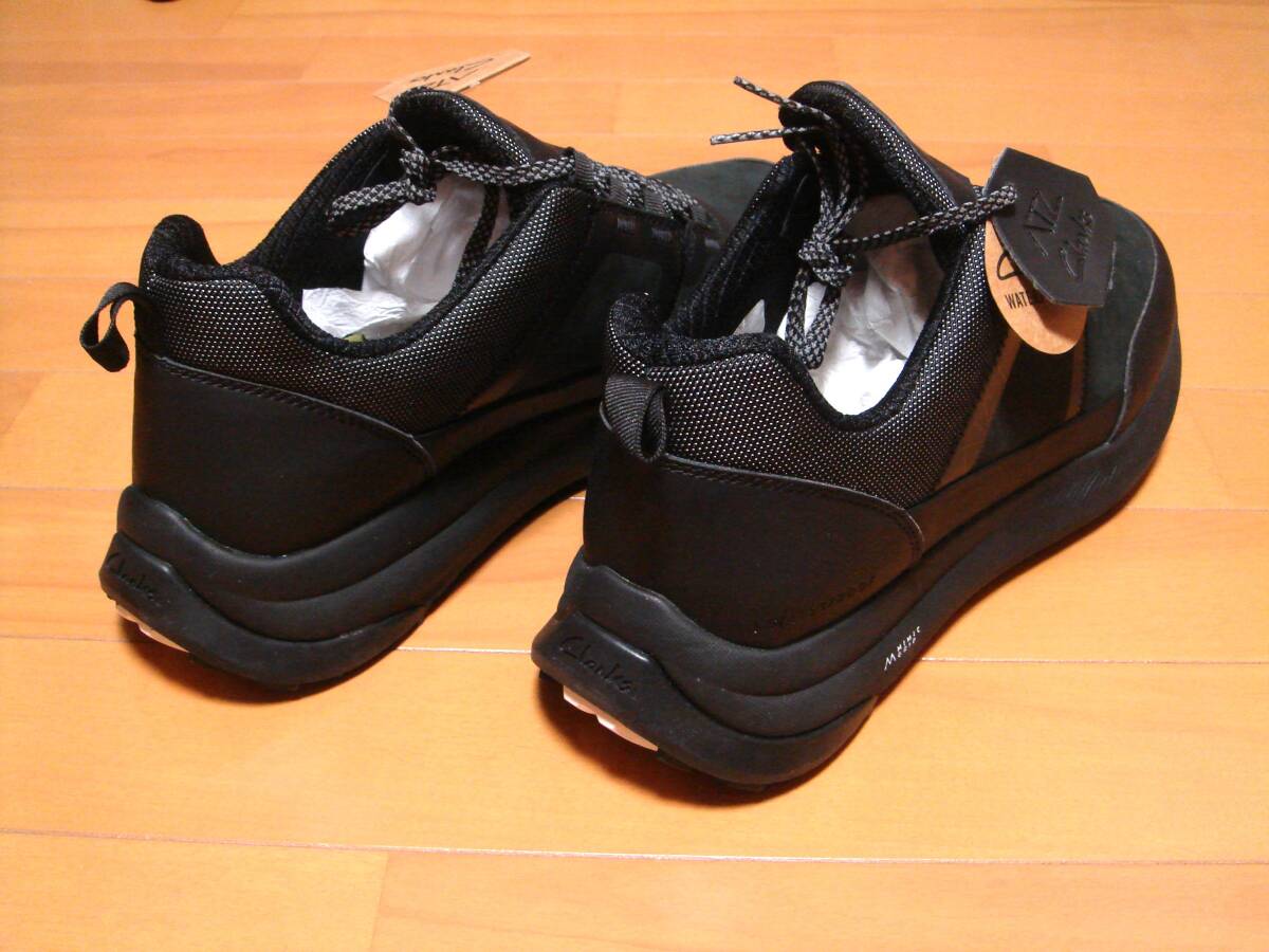  Clarks（クラークス） ATLTrailLaceWP / ATLトレイルレースウォータープルーフ （ブラックヌバック）ウォータープルーフ スニーカー_画像6