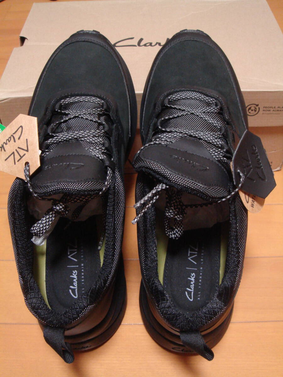  Clarks（クラークス） ATLTrailLaceWP / ATLトレイルレースウォータープルーフ （ブラックヌバック）ウォータープルーフ スニーカー_画像4
