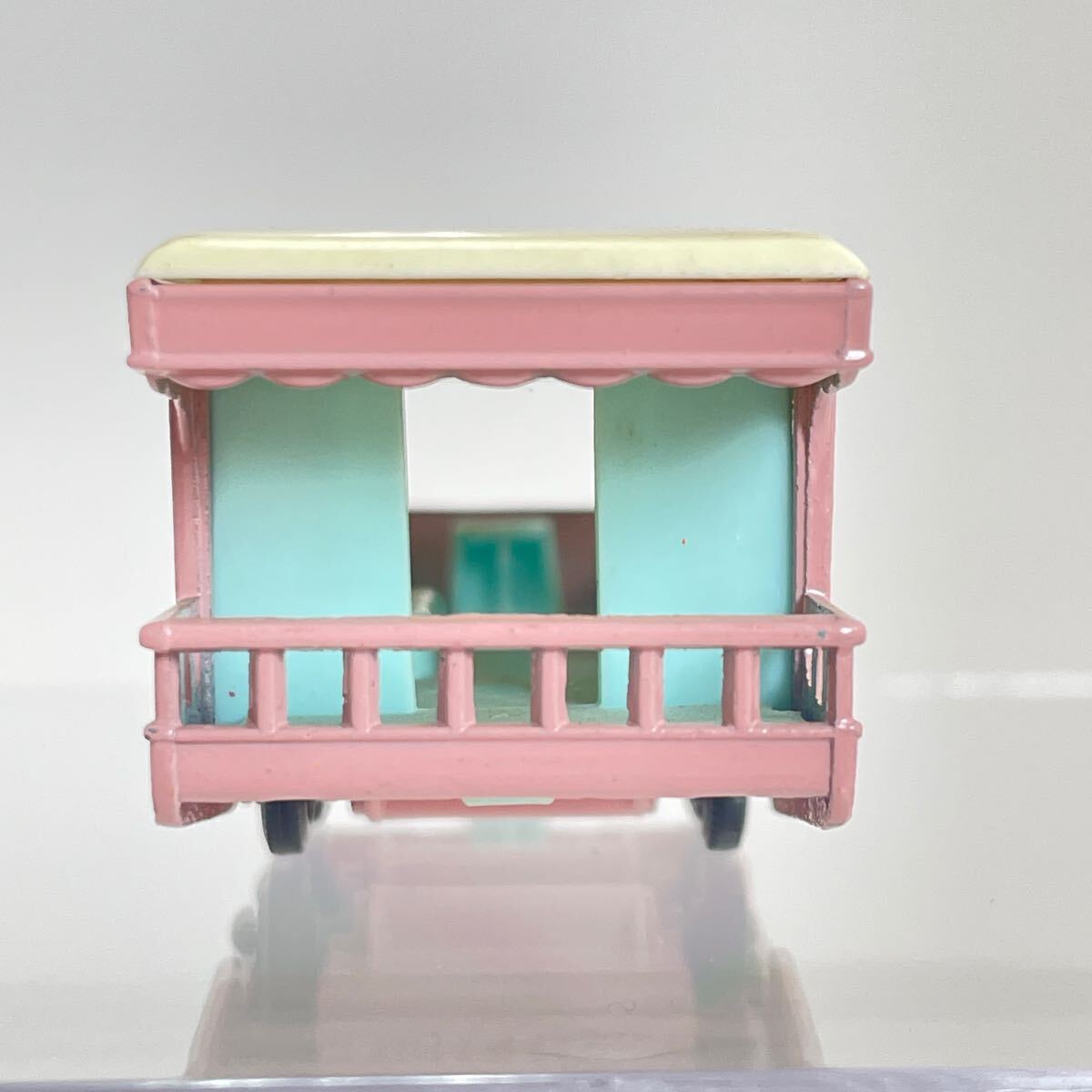 [ миникар ] Matchbox MATCHBOX NO.23 с ящиком BLUEBIRD DAUPHINE Caravan ENGLAND Caravan прицеп rez колено LESNEY #0658-011C8