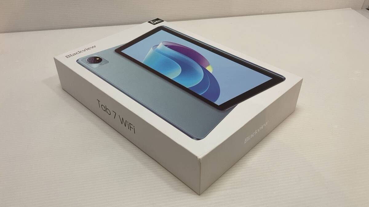  возможно не использовался товар! Blackview планшет Tab 7 WiFi Android 12 RAM 5GB ROM 64GB 6580mAh аккумулятор 