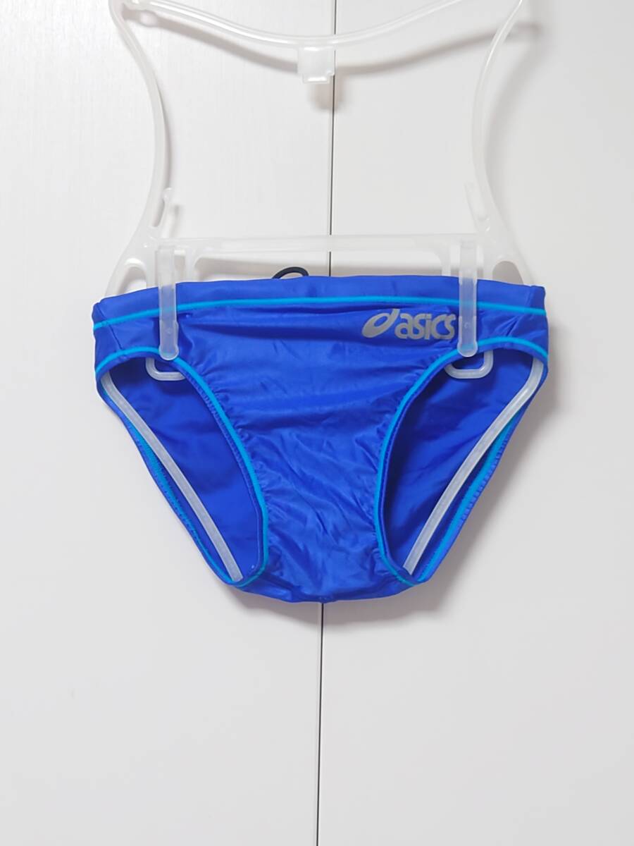 asics アシックスAMA415 競(jìng)泳水著 ビキニタイプ ブルー 新品 O