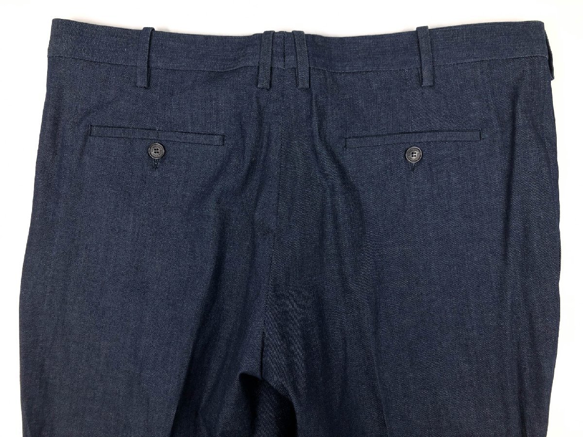 極美品【ニールバレット NEIL BARRETT】BAB86 G026 デニム生地 2ボタン スーツ (メンズ) size52 インディゴブルー イタリア制?32RMS1302?