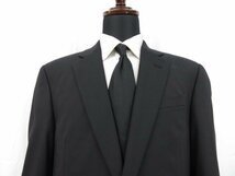 未使用品 【エンポリオアルマーニ EMPORIO ARMANI】 G LINE 2ボタン 黒無(wú)地 スーツ (メンズ) size52 冠婚葬祭 1ZVGBA ZZ081 ?27EMP206