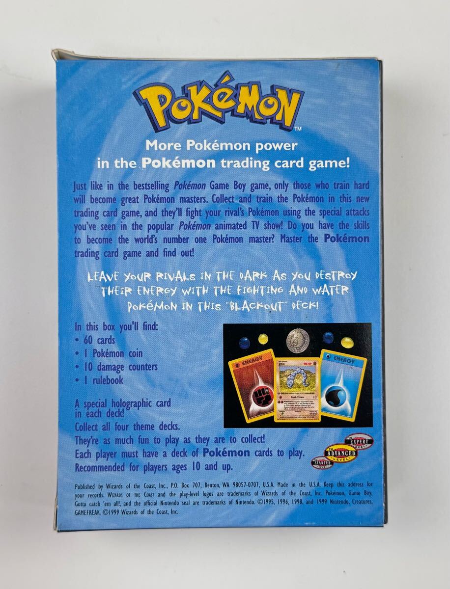 ポケモンカードゲーム 英語版 テーマデッキ【BLACK OUT