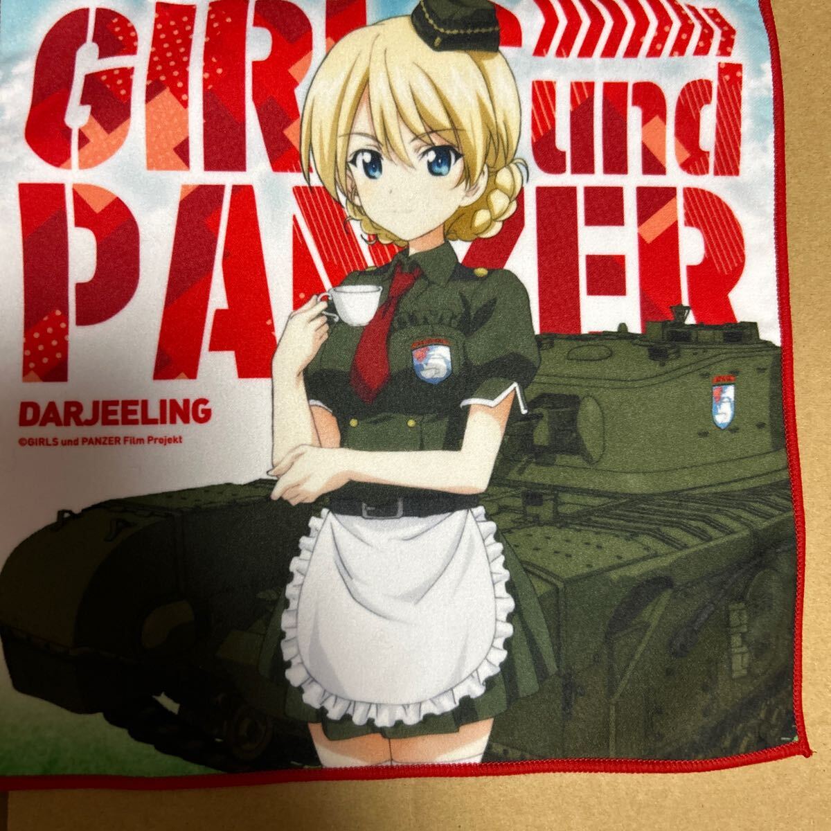 ガールズ&パンツァー マイクロファイバータオル コラボカフェ 7枚_画像7