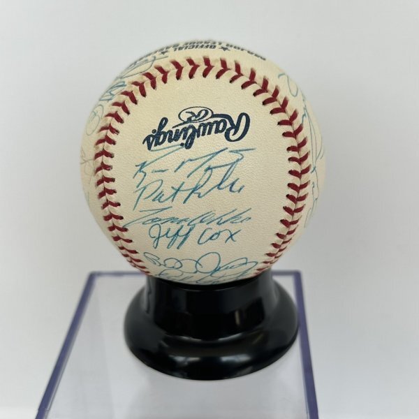 【直筆】モントリオールエクスポズ/Montreal Expos/現(xiàn)ワシントンナショナルズ/2001年/直筆サイン入り/野球ボール/証明書付き/ケース/T-634