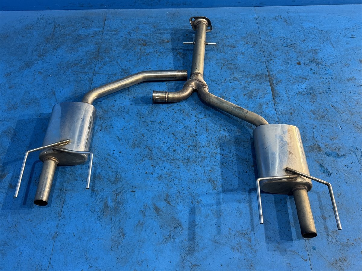 TOYOTA トヨタ CROWN クラウン GRS204 メーカー不明 2本出し マフラー 【個(gè)人名配送不可】