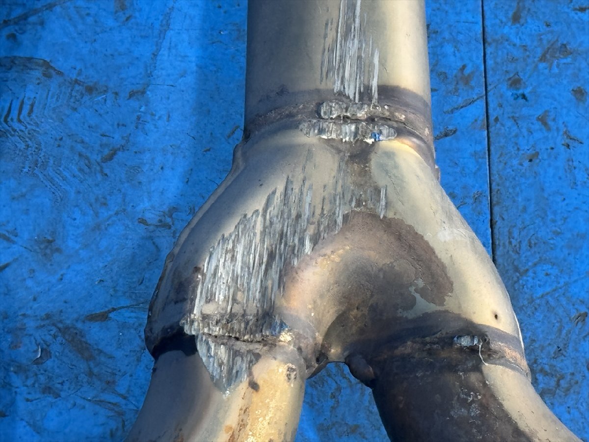 TOYOTA トヨタ CROWN クラウン GRS204 メーカー不明 2本出し マフラー 【個(gè)人名配送不可】