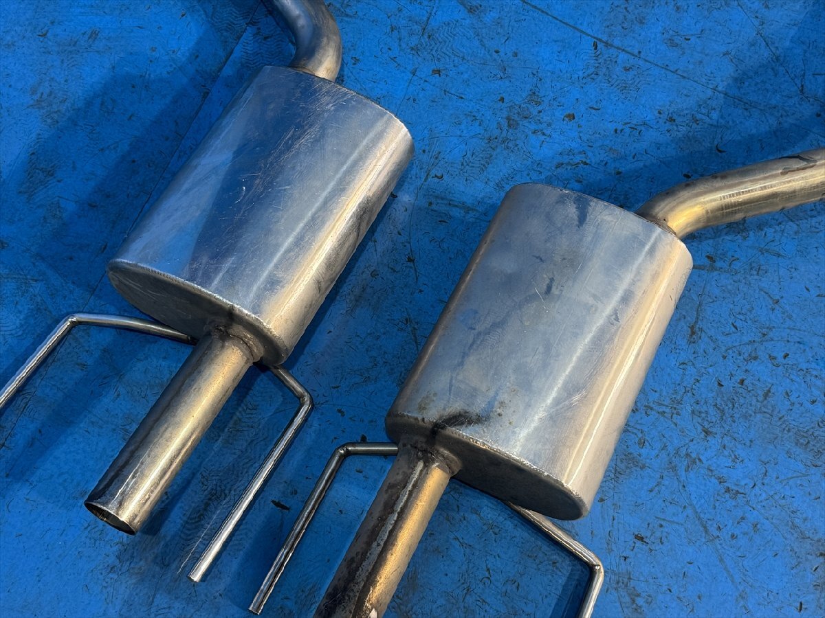 TOYOTA トヨタ CROWN クラウン GRS204 メーカー不明 2本出し マフラー 【個(gè)人名配送不可】