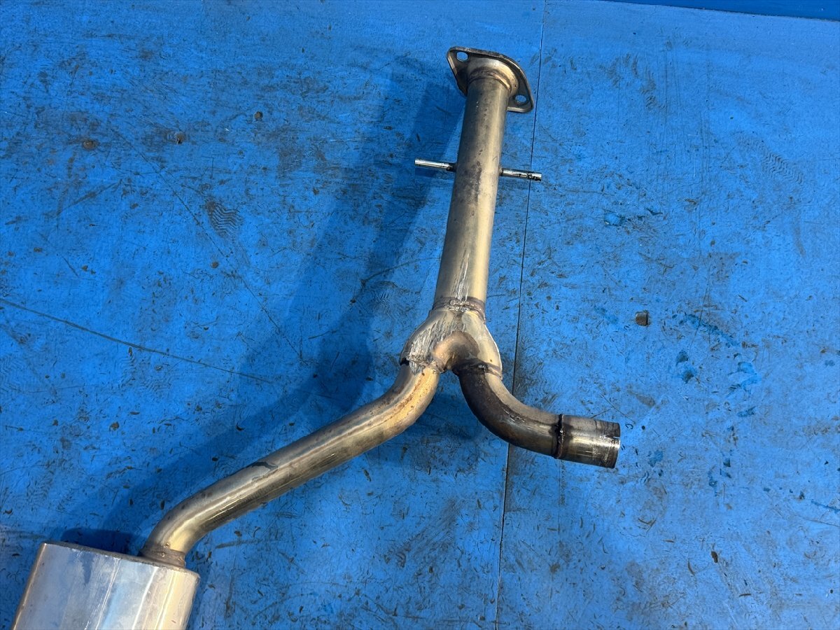 TOYOTA トヨタ CROWN クラウン GRS204 メーカー不明 2本出し マフラー 【個(gè)人名配送不可】