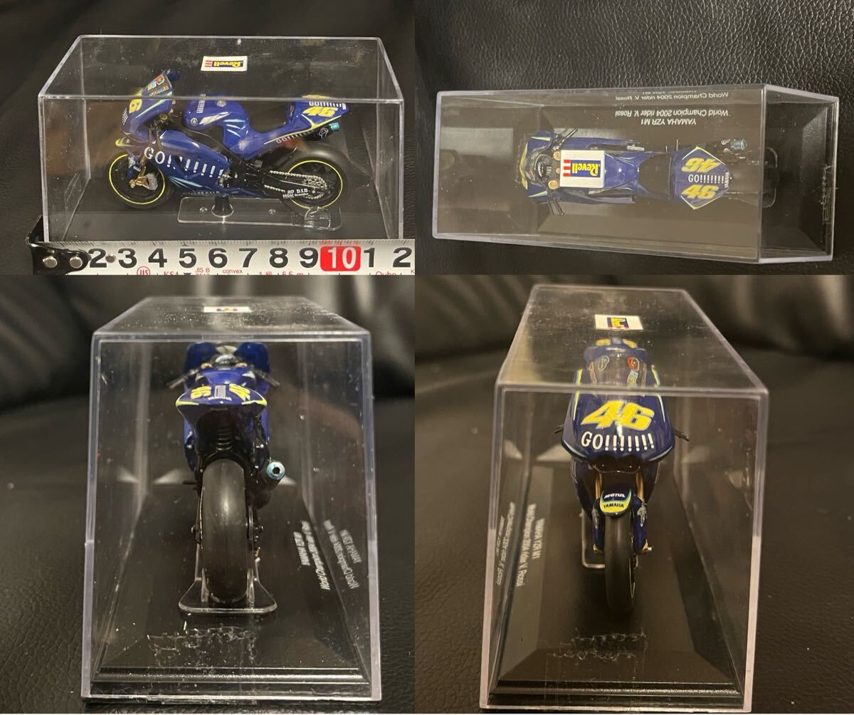 Revell 1:22 1/22 YAMAHA YZR M1 World Champion 2004 Valentino Rossi バレンティーノ?ロッシ バイク レベル 完成品 1/24より少し大きい