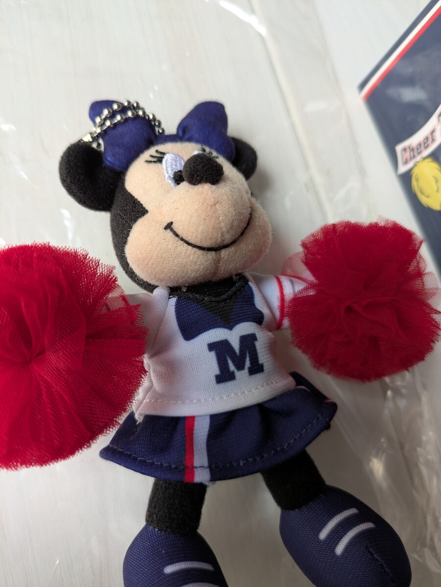 ぬいぐるみチャーム　ミニー  ネイビーチアトゥギャザー　Cheer Toget Disney ディズニー Cheer together チア ぬいぐるみチャーム