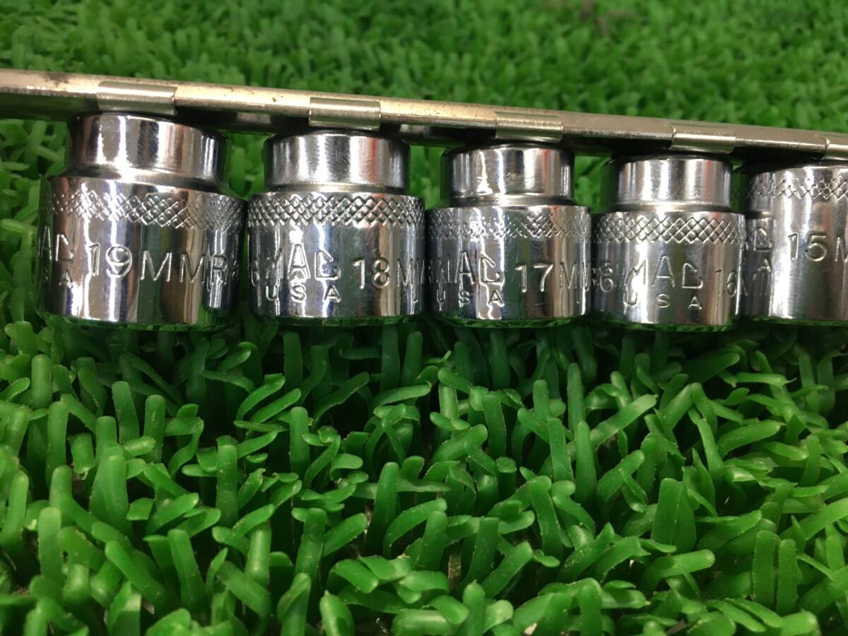 [ б/у товар ][0907]MACTOOLs 3/8 нескользящий 6 отметка Sharo - комплект головок ITO7F7VTKGH0