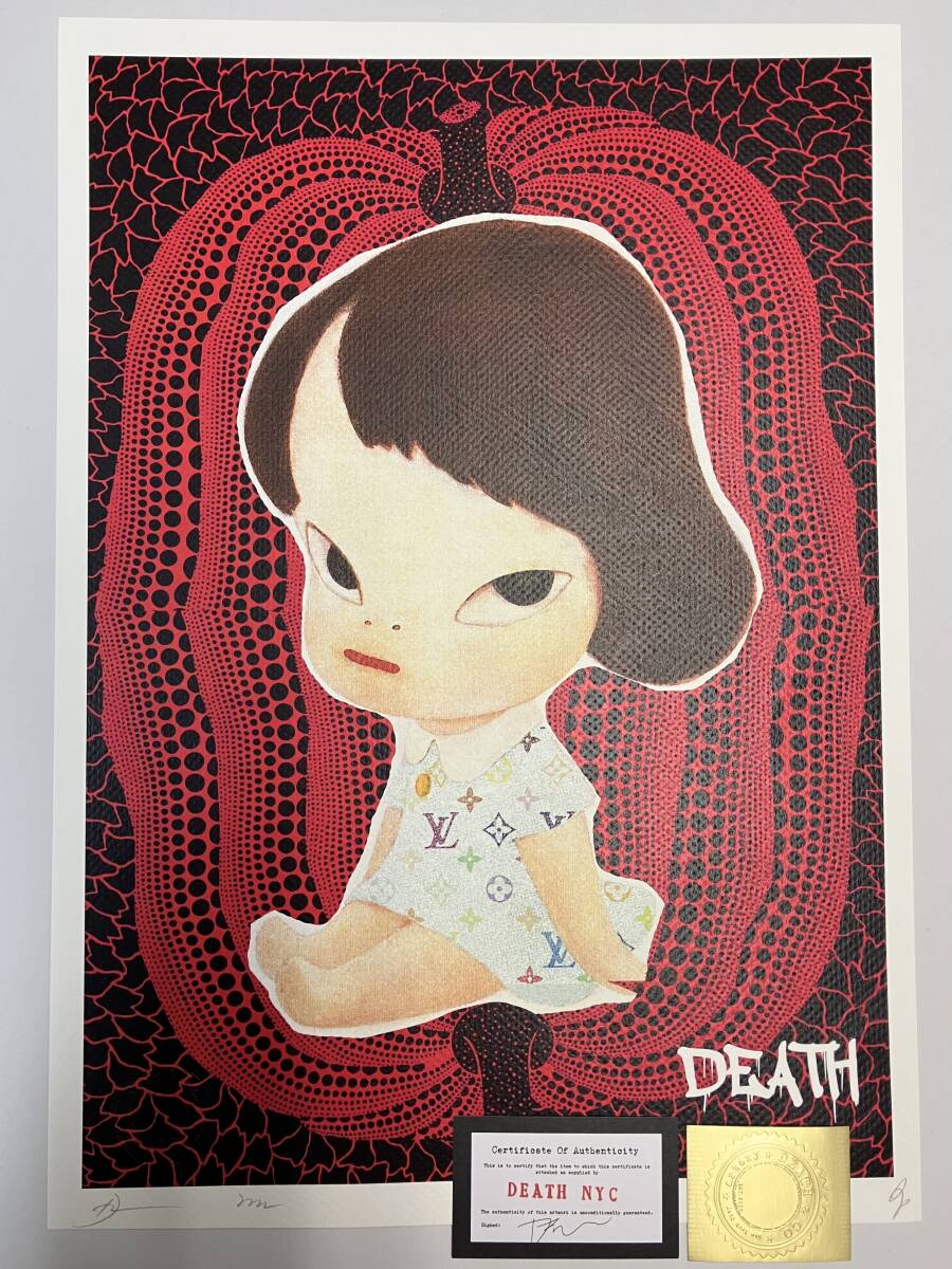 1000円スタート 2022年 DEATH NYC 現代アートポスター AP 02