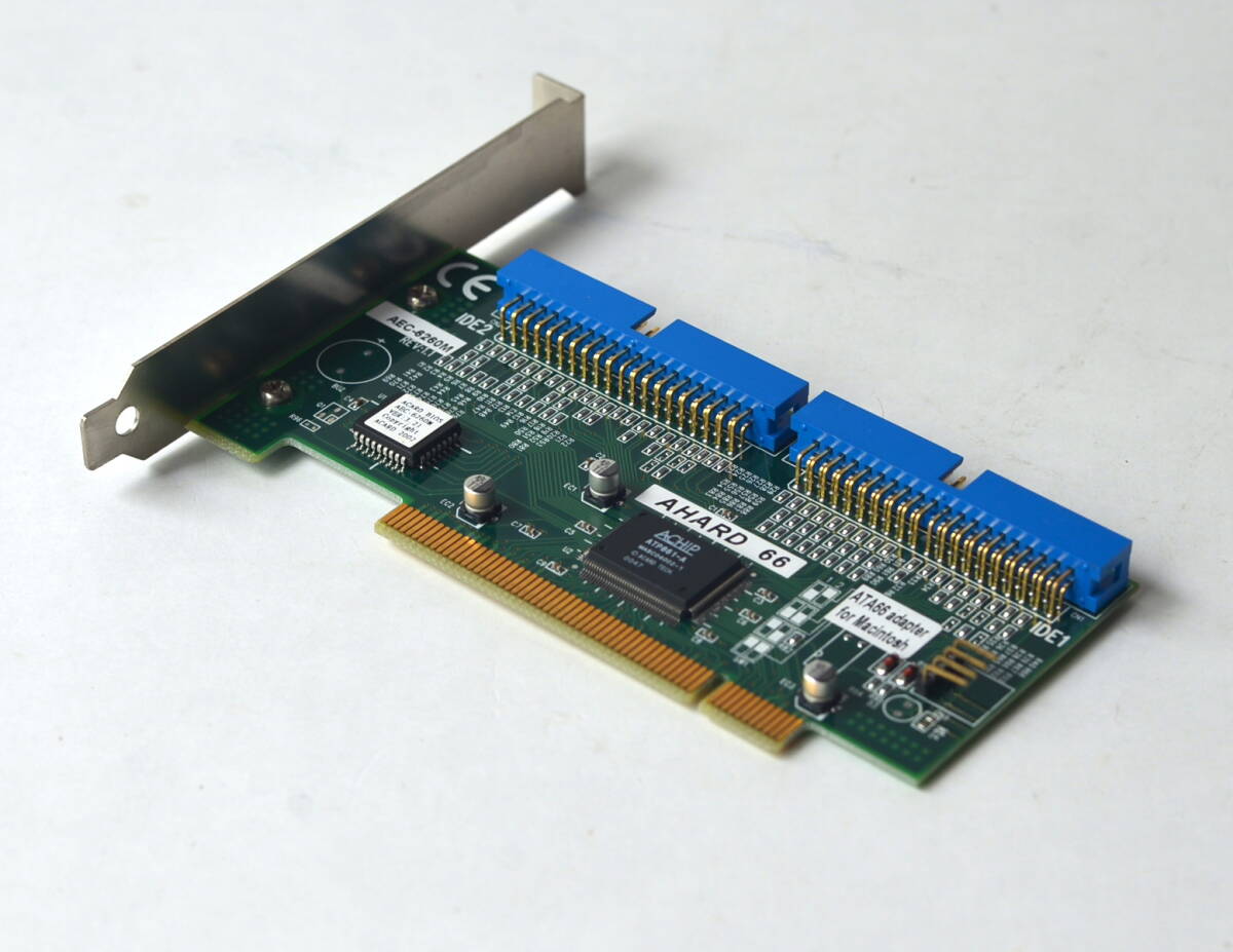 稀少 ACARD 　AEC-6260M PCI ULTRA ATA66 IDEx2 AHARD66 ATA66 adapter for Macintosh 
