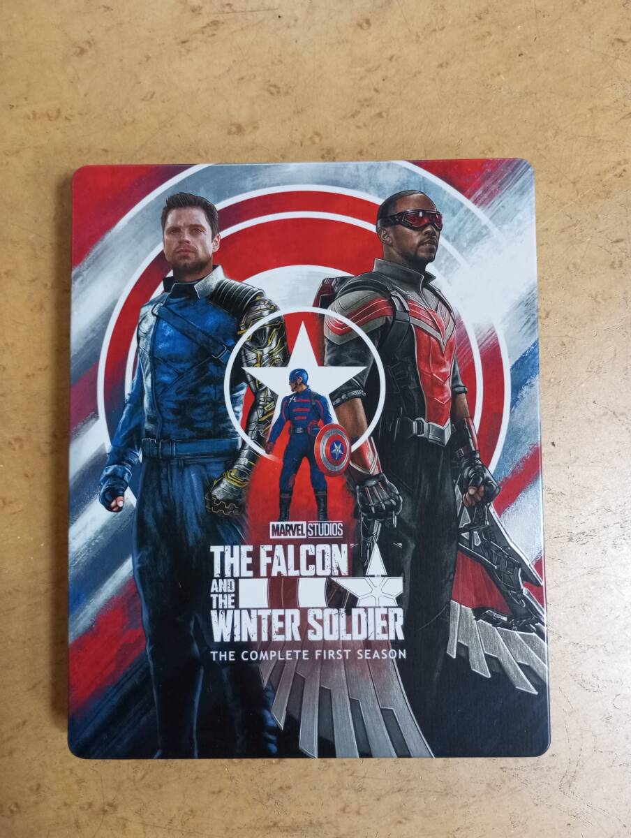 ファルコン&ウィンターソルジャー コレクターズエディション (スチールブック仕様) ブルーレイ　中古　ネコポス２３０円