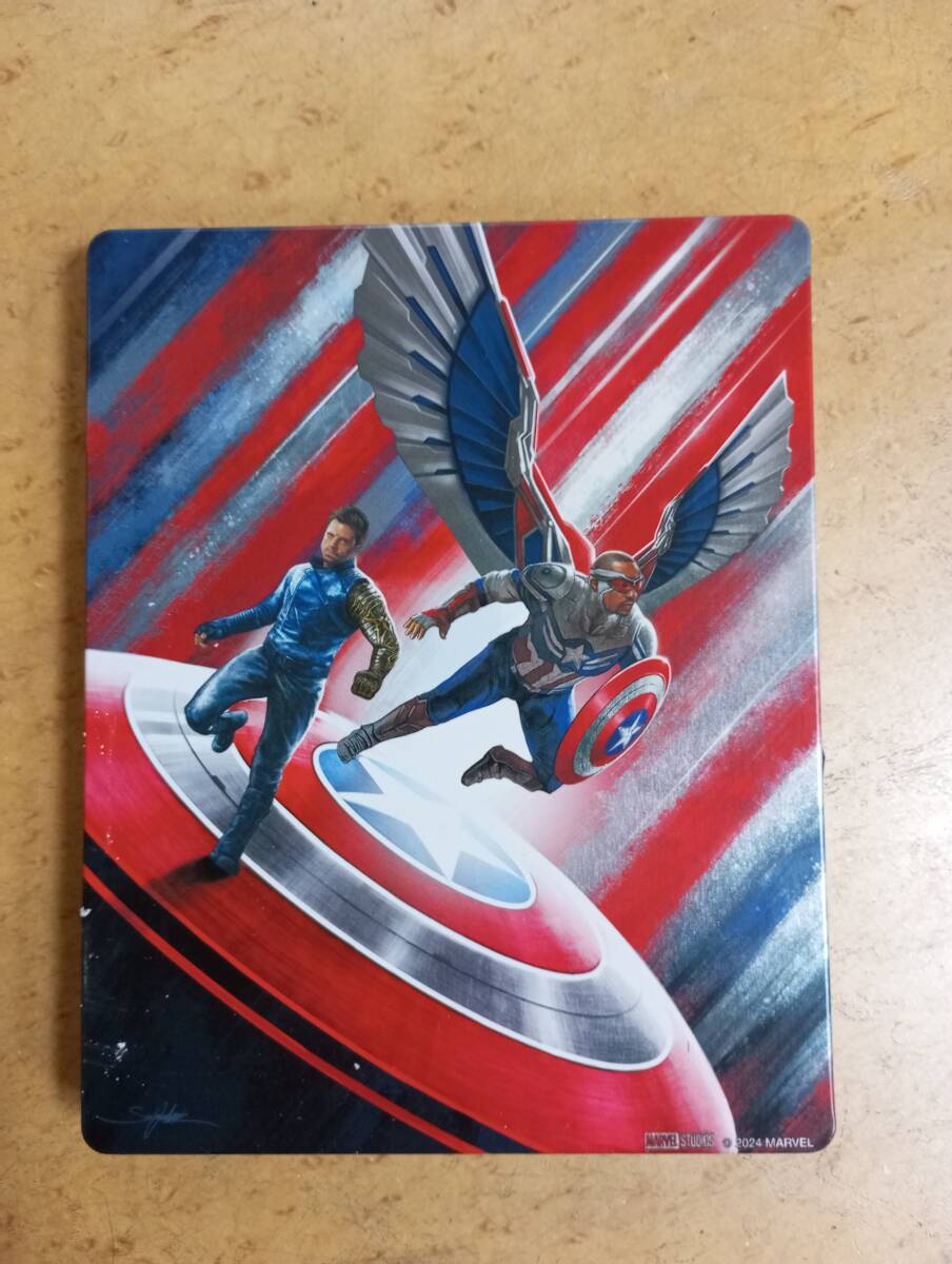 ファルコン&ウィンターソルジャー コレクターズエディション (スチールブック仕様) ブルーレイ　中古　ネコポス２３０円