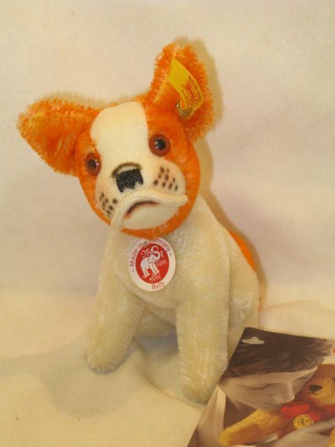 ★シュタイフ★Bully 22cm★ブリードッグ/犬のブリー★Steiff★ シュタイフのブリー BULLY フレンチブルドッグ ミュージアム限定