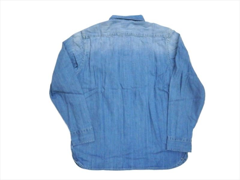 Levi's リーバイス JACKSON ワーカーオーバーシャツ インディゴ 長袖ワーカーシャツ 195730212 ライトインディゴ XL 新品