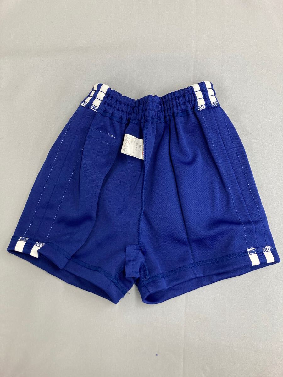 30-13 EDUCO 體操服 ショート パンツ 140 サイズ ブルー スポーツ ウェア トレーニング 短パン 體操著 コスプレ 昭和 レトロ 日本制 花紺