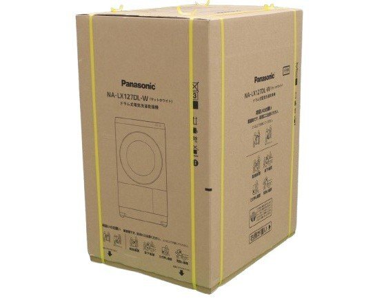 25年制 新品 パナソニック NA-LX127DL-W ドラム式 洗濯干燥機 Panasonic 時短 家電 12.0Kg【當?shù)曛苯右】赡堋?ITNLLQ3X25QO-Y-H210