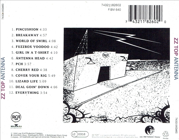 《ANTENNA》(1994)【1CD】∥ZZ TOP∥≡