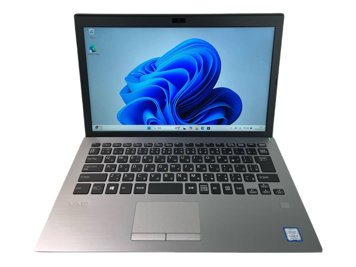 VAIO Pro PG VJPG11C11N ノートパソコン Intel Core i5-8250U 8GB/SSD256GB 指紋認(rèn)証 13.3型FHD Win11 送料無料 ビジネスノート SNN58-16